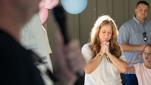More than 200 gather for inaugural Walking with Angels Remembrance event